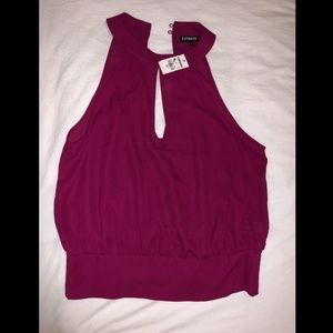 NWT Express Cutout Tank/Blouse